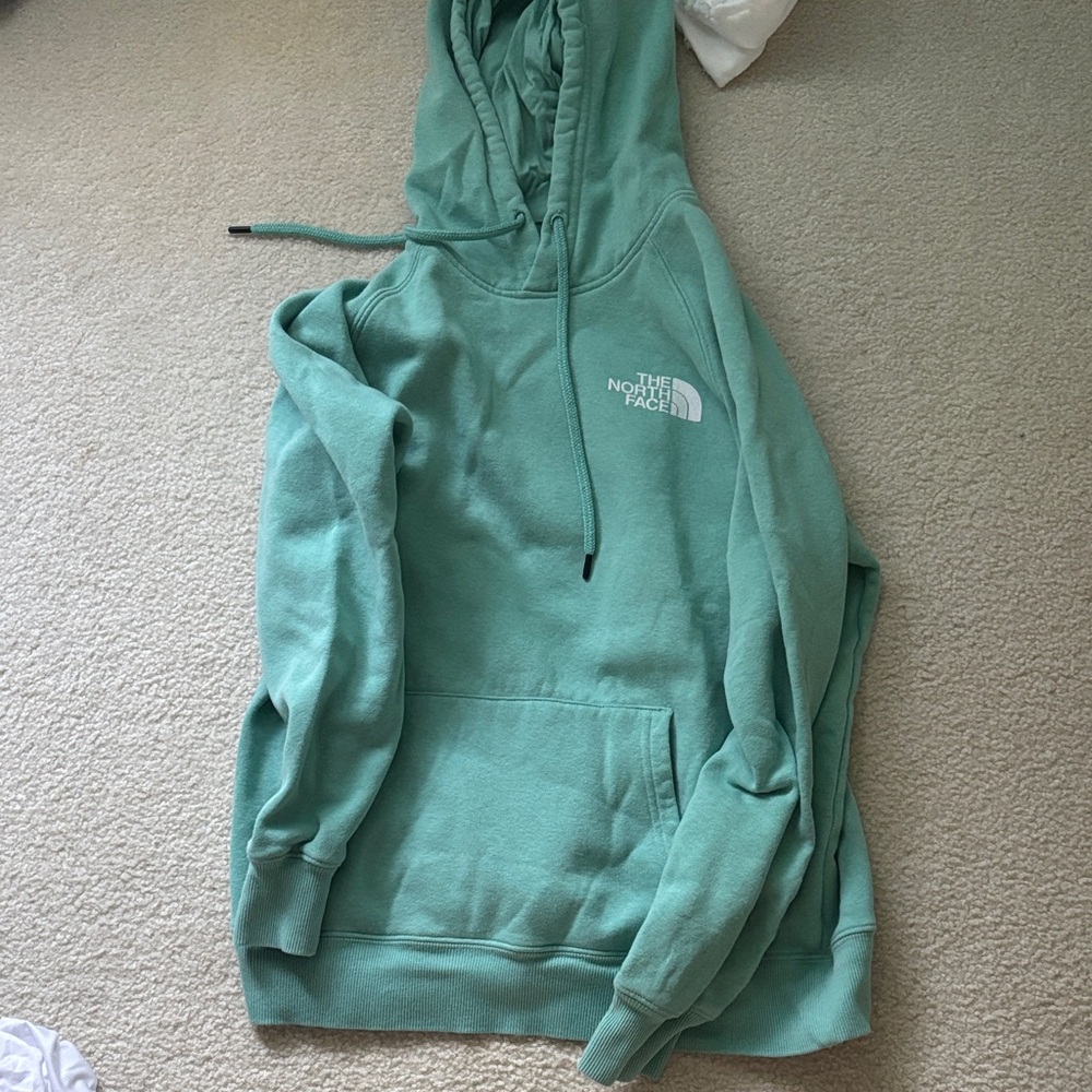 The North Face Mint Green Pullover Hoodie